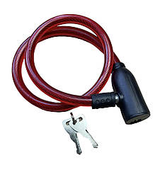 Замок вело 0,65м ф12мм (товстий)