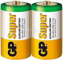 Батарейка GP Super Alkaline C (LR14)