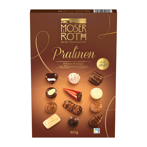 Moser Roth Pralinen Цукерки Праліне з начинками 300g (ID2023203474), цена 325 ₴, купить на Prom.ua
