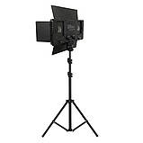 Світлодіодна прямокутна лампа U800 зі штативом 2м портативне LED відеосвітло 29х17см для фото та відеозйомки, фото 4