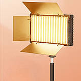 Світлодіодна прямокутна лампа U800 зі штативом 2м портативне LED відеосвітло 29х17см для фото та відеозйомки, фото 8