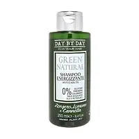 Энергетический шампунь Alan Jey Green Natural Shampoo против выпадения волос, с имбирем, лимоном и корицей, 25