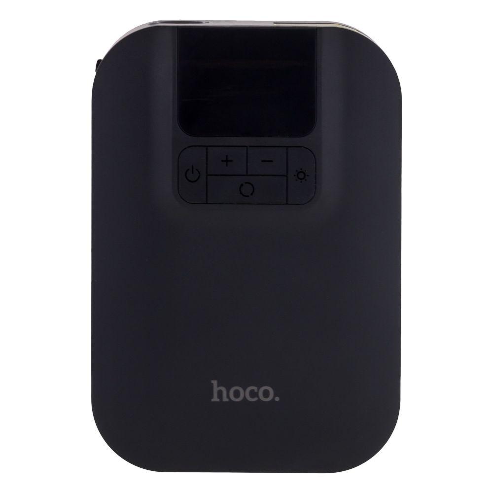 Автомобильный Компрессор Насос Hoco S53 Breeze portable smart air pump Цвет Черный - фото 1 - id-p2023212545