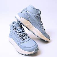 Кроссовки PUMA X-Ray Speed Mid WTR blue&white 38.5