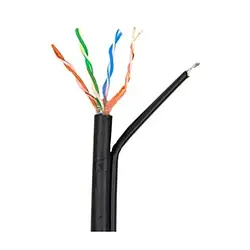 Сигнальний кабель Atis 4 * 2 * 0.5-CU PE MT CAT5е Black