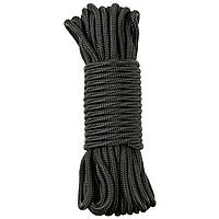 Мотузка 7мм 15м MFH чорна лучшая цена с быстрой доставкой по Украине