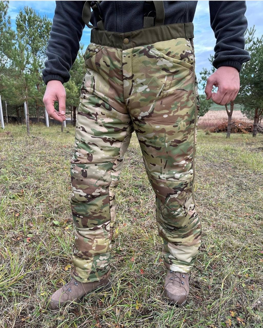 Штани чоловічі камуфляжні утеплені Snugpak Parallax Full-Zip Pants Мультикам (до -10 градусів C)