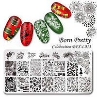 Пластина для стемпинга BORN PRETTY BPX-L013