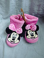 Детские теплые тапочки угги Минни pepco Disney размер 30-31