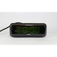 Тор! Электронные проводные цифровые часы VST 738 Зелёная подсветка