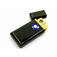 Тор! Зажигалка USB электроимпульсная + Газ ТH-705 Черная