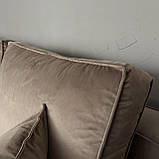 Новий м'який розкладний диван в тканині, фото 8