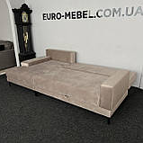 Новий м'який розкладний диван в тканині, фото 5