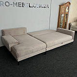 Новий м'який розкладний диван в тканині, фото 7