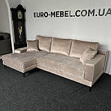 Новий м'який розкладний диван в тканині, фото 3