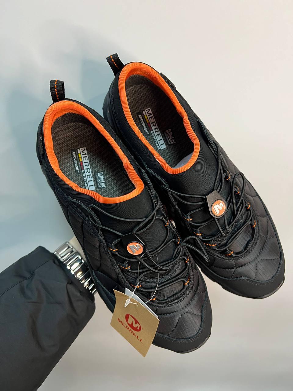 Мужские зимние термо кроссовки Merrell, черные утепленные кроссовки Мерел для зимы, мужская зимняя термо обувь - фото 9 - id-p1979138418