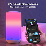 Розумна настільна світлодіодна LED лампа Govee Aura Smart Table Lamp RGBIC, Bluetooth + WiFi, фото 2