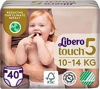 Підгузки Libero Touch 10-14 кг Розмір 5 40 шт