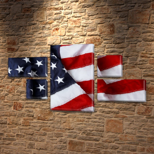 Модульні картини, на ПВХ тканини, 60x110 см, (18x35-2/18х18-2/60x35), фото 1