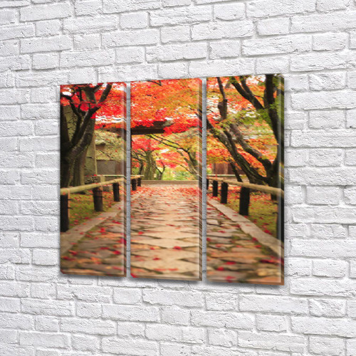 Купити картину модульну на Полотні сін., 65x65 см, (65x20-3)