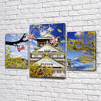 Картина Пейзажі Азії фотографії модульні на полотні дешево в інтернет магазині, 45х70 см, (30x20-2/45x25)