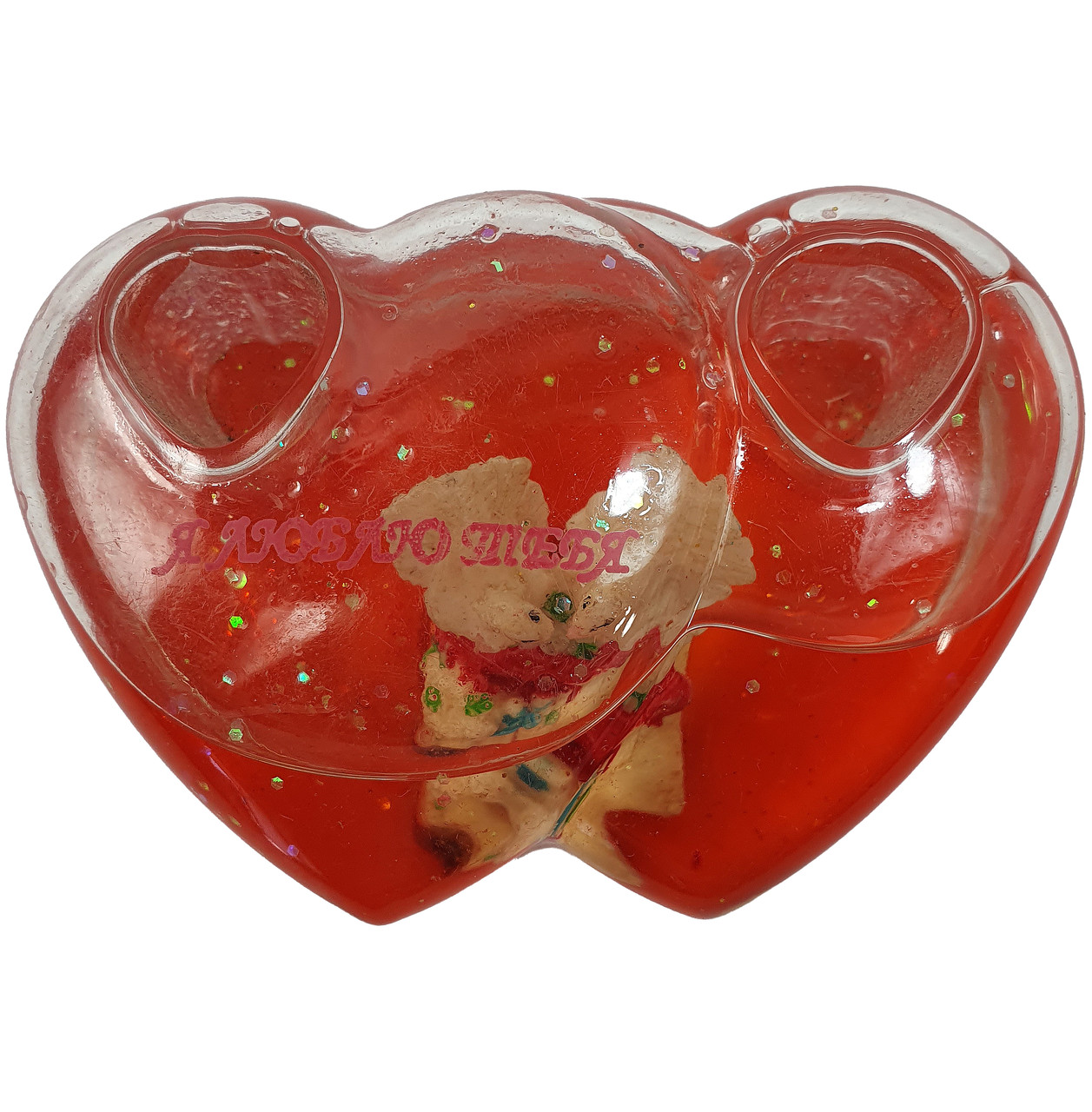 Подставка для ручки в форме Сердца Влюбленные голуби внутри на День святого Валентина - фото 5 - id-p2023272362