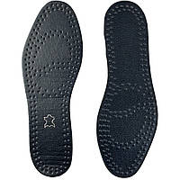 Стельки кожаные демисезонные для обуви, чёрные. Размер 36-48 (500)