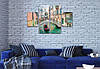 Картина модульна вулицями Венеції на полотні 50x80 см, (25x18-2/50х18-2), фото 4
