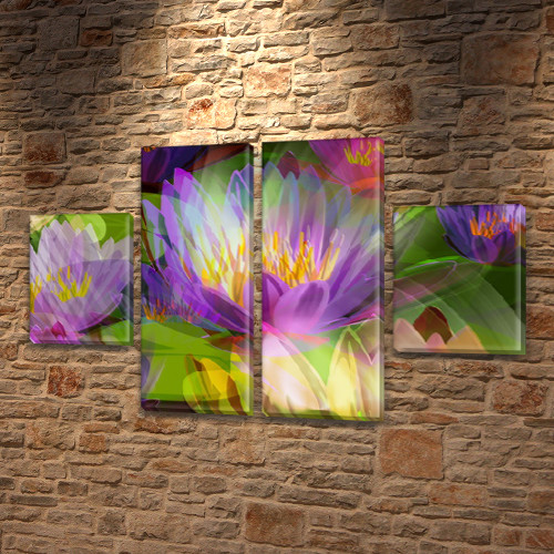 Модульні картини, на ПВХ тканини, 50x80 см, (25x18-2/50х18-2)