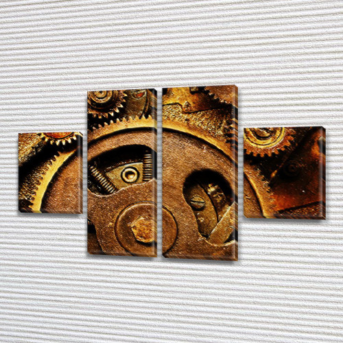 Модульні триптих картини, на ПВХ тканини, 50x80 см, (25x18-2/50х18-2)