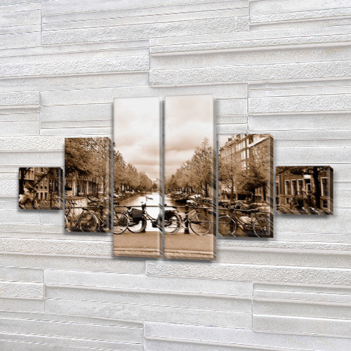 Модульні триптих картини на ПВХ тканини, 90x160 см, (25x25-2/55х25-2/90x25-2), фото 1