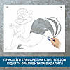 Трафарет для фарбування малюнку на стіні Бурундук-2 одноразовий із самоклеючої плівки 95 х 125 см, фото 3