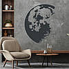Трафарет для фарбування малюнку на стіні Планета одноразовий із самоклеючої плівки 120 х 95 см, фото 6