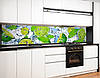 Панель на кухонний фартух під скло лайм з цитрусами, з двостороннім скотчем 62 х 205 см, 1,2 мм, фото 7