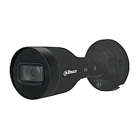 2Mп IP вулична відеокамера Dahua чорного кольору DH-IPC-HFW1230S1-S5-BE (2.8мм)