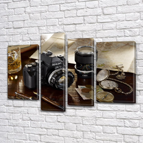 Купити картину київ, на Полотні нат., 65x85 см, (40x20-2/65х18/50x18)