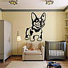 Трафарет для фарбування малюнку на стіні Веселий пес одноразовий з самоклеющей плівки 164 х 116 см, фото 6