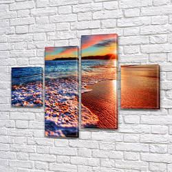 Купити картину модульні, на Полотні сін., 65x80 см, (25x18-2/55х18-2)