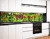 Панель кухонні, замінник скла виноград над водою, з двостороннім скотчем 62 х 305 см, 1,2 мм, фото 7