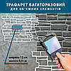 Трафарет для стін для штукатурки, товстий 5 мм декоративний багаторазовий, кладка дикого каменю (350х500), фото 5
