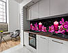 Панель на кухонний фартух під скло квіти зі свічками, з двостороннім скотчем 62 х 305 см, 1,2 мм, фото 7