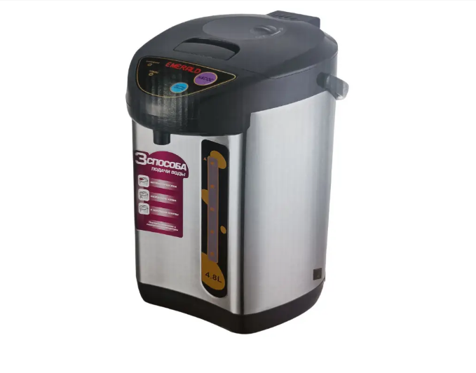 Термопот електричний із ручною помпою на 6л  D-858