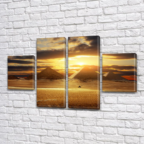 Модульні картини на кухню на ПВХ тканини, 65x110 см, (35x25-2/65х25-2), фото 1