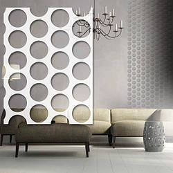 Трафарет для стін для штукатурки, фарбування декоративний багаторазовий, пластиковий Трафарет для стін (550х420)