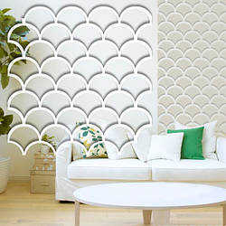 Трафарет для стін для штукатурки, фарбування декоративний багаторазовий, пластиковий Трафарет для стін (468х454)