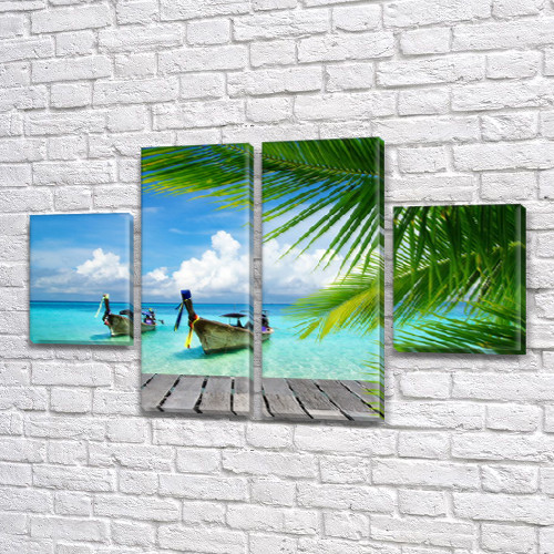 Модульні картини на ПВХ тканини, 80x130 см, (40x30-2/80х30-2), фото 1