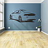 Трафарет для фарбування малюнку на стіні автомобіль одноразовий з самоклеючої плівки у двох розмірах 95 х 209 см, фото 5