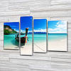 Модульні картини на ПВХ тканини, 90x130 см, (65x35-2/90х25/75x25), фото 2
