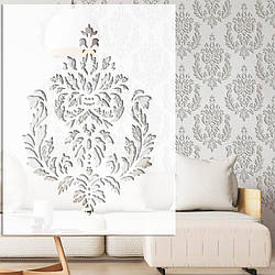 Трафарет для стін тонкий 1 мм для об'ємних елементів в декорі, багаторазовий (600х450)