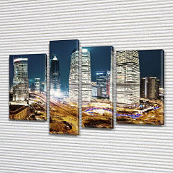 Модульні картини купити україна на Полотні, 90x130 см, (65x35-2/90х25/75x25)